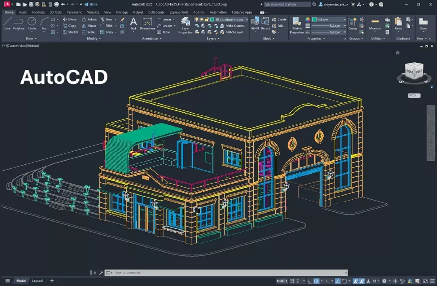 AutoCAD 3D Design Software UAE